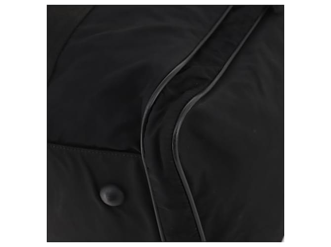 PRADA Boston Bag Nylon 2way Black Silver - vista 16