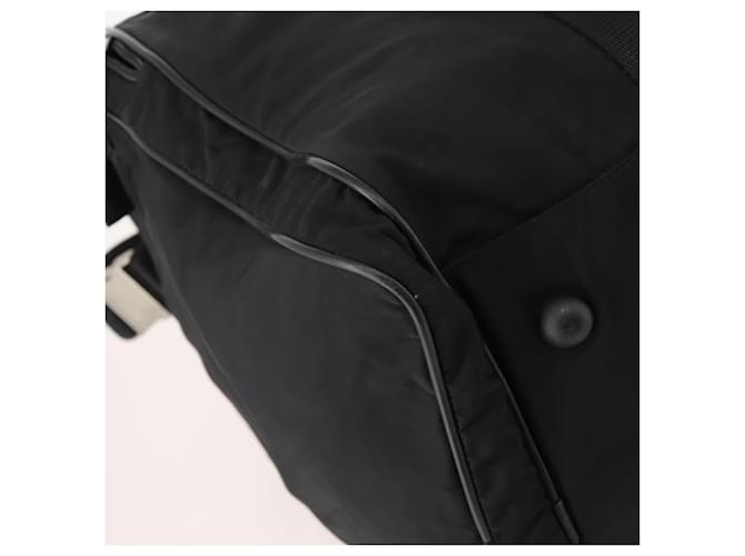 PRADA Boston Bag Nylon 2way Black Silver - vista 17