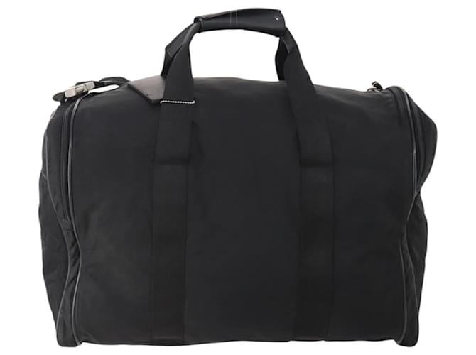 PRADA Boston Bag Nylon 2way Black Silver - vista 2