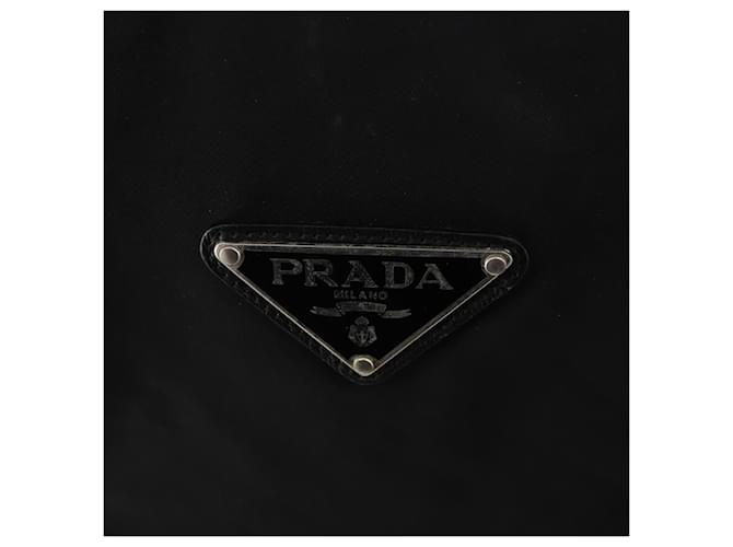 PRADA Boston Bag Nylon 2way Black Silver - vista 21