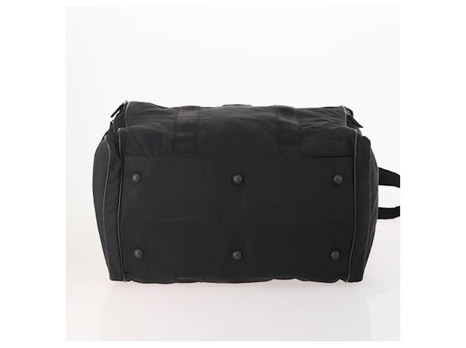 PRADA Boston Bag Nylon 2way Black Silver - vista 5