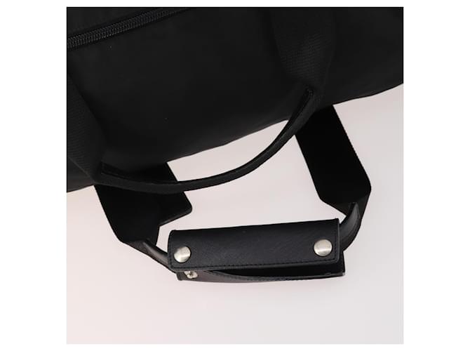 PRADA Boston Bag Nylon 2way Black Silver - vista 8
