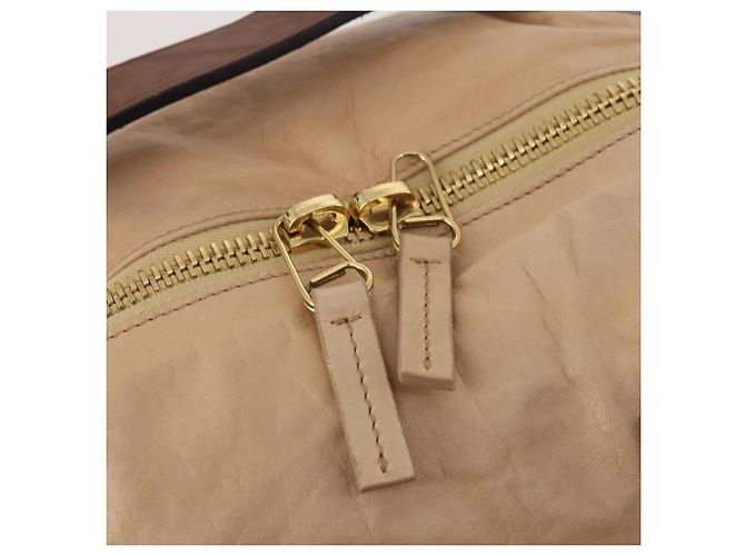 Céline CELINE Hand Bag Leather Beige Gold - vista 14
