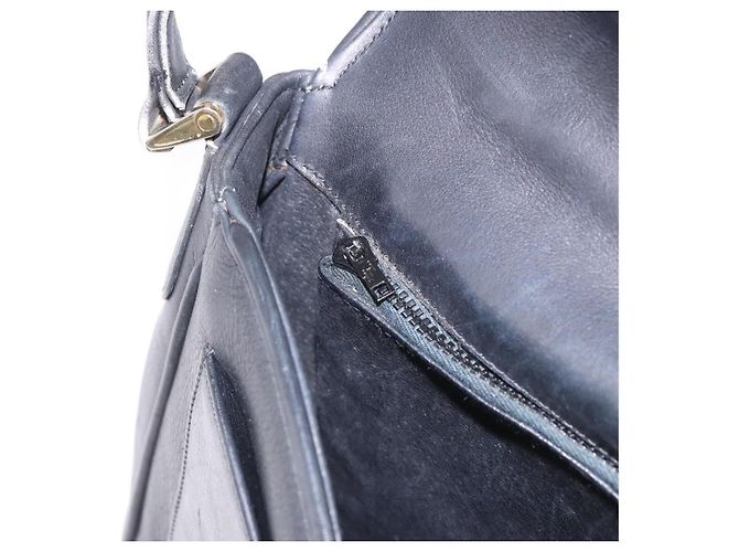 GUCCI Shoulder Bag Leather 2way Black Gold - vista 22