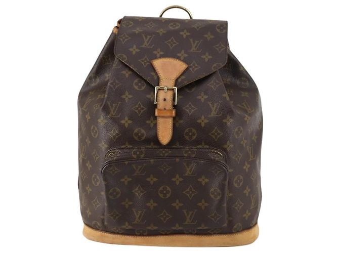 LOUIS VUITTON Monogram Montsouris GM Backpack M51135 LV - vista 13