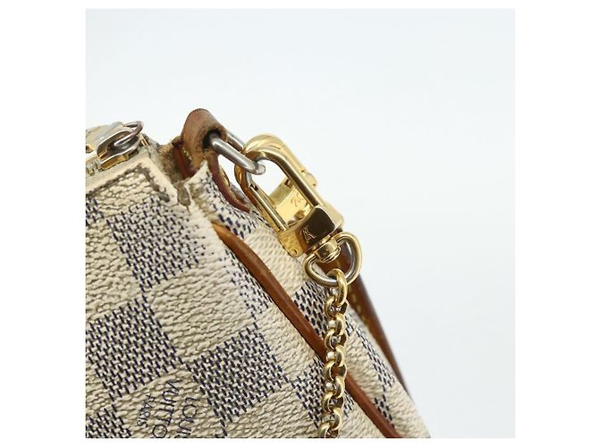 LOUIS VUITTON Damier Azur Eva Shoulder Bag 2way N55214 LV - vista 10