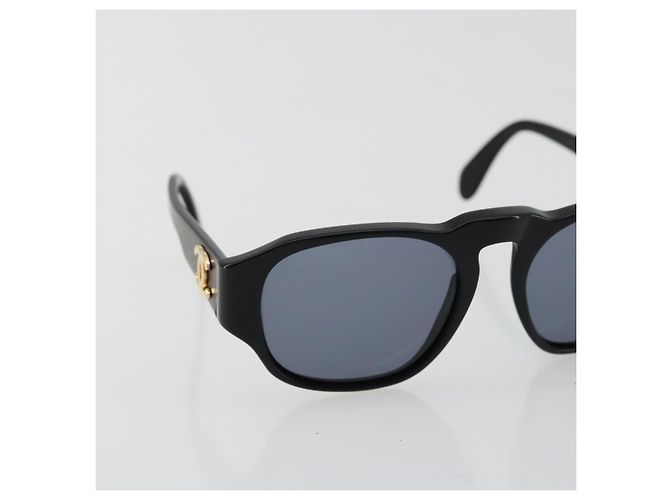 Gafas de sol CHANEL COCO Mark plástico Negro CC - vista 6