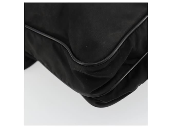 PRADA Shoulder Bag Nylon Black Silver - vista 13