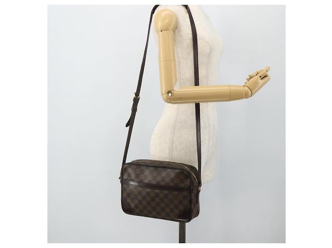 LOUIS VUITTON Damier Ebene Trocadero 27 Shoulder Bag SPO N48085 LV - vista 25
