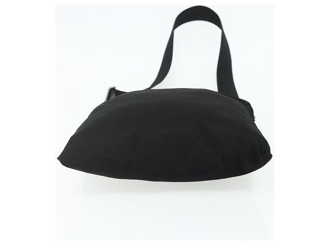 PRADA Schultertasche Nylon Black Silver - Ansicht 9
