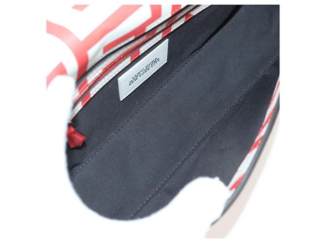 FENDI Marc Jacobs Collaboration Mamma Baguette Leather 2way Red - vista 11