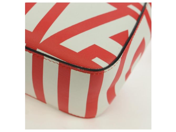 FENDI Marc Jacobs Collaboration Mamma Baguette Leather 2way Red - vista 18