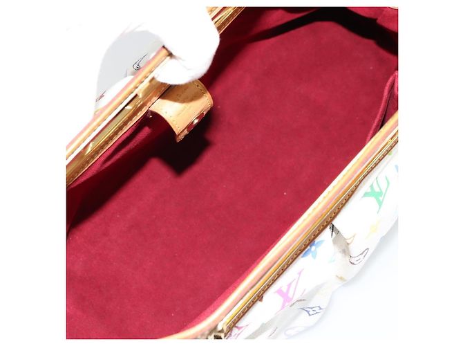 LOUIS VUITTON Monogram Multicolor Judy GM Shoulder Bag White M40253 - vista 18