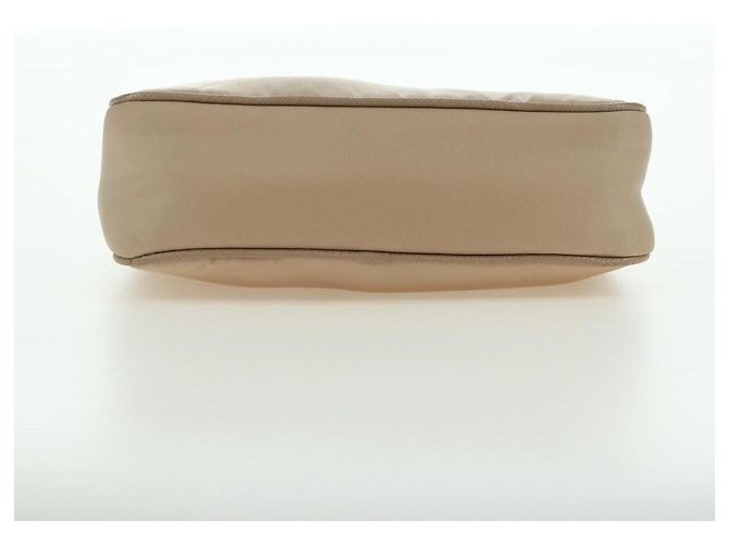PRADA Schultertasche Nylon 2way Beige Silver - Ansicht 12