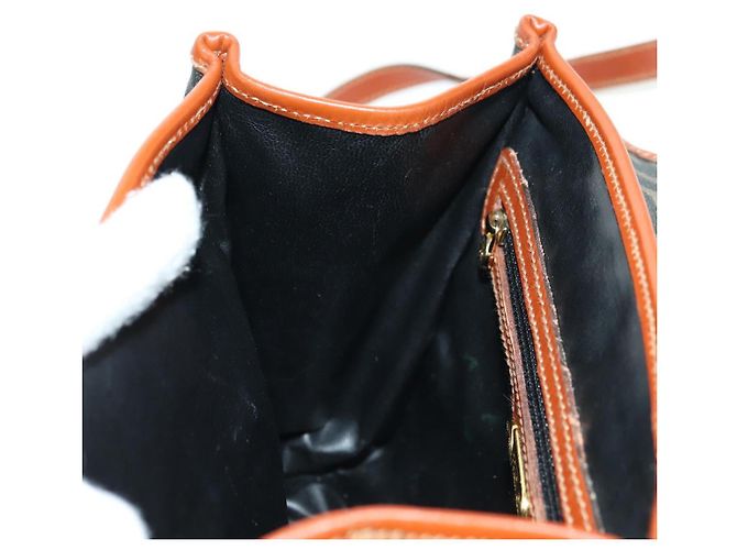 FENDI Zucca Canvas Shoulder Bag Black Brown - vista 22