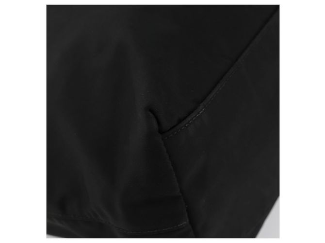 PRADA Tote Bag Nylon Black Gold - vista 11