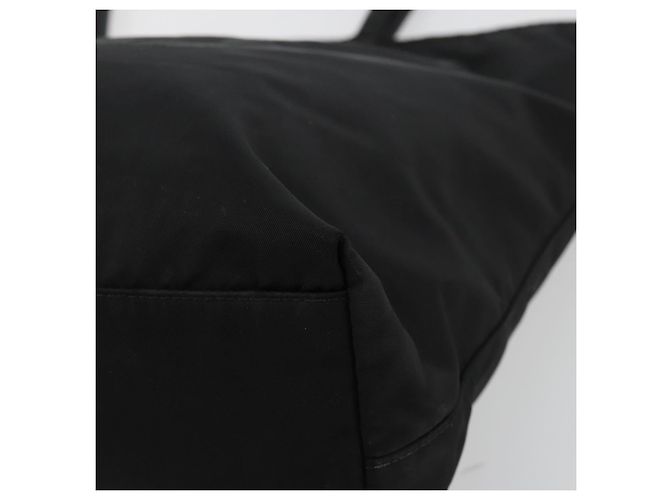 PRADA Tote Bag Nylon Black Gold - vista 12
