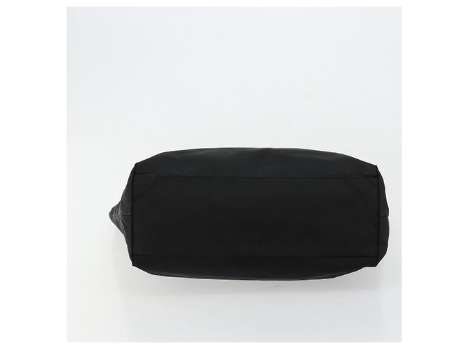 PRADA Tote Bag Nylon Black Gold - vista 9