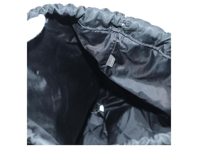 Zaino PRADA in nylon e pelle, nero, blu e argento, autentico 92876 - vista 25