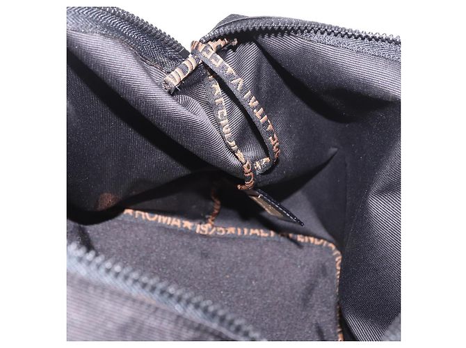 FENDI Shoulder Bag Canvas Black Gold - vista 22