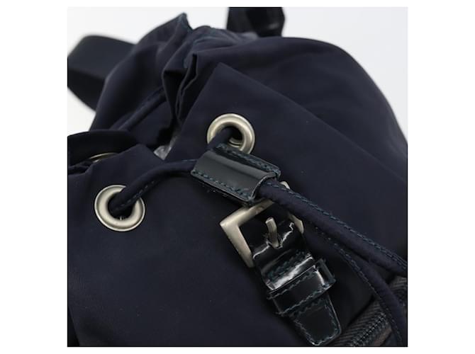PRADA Rucksack Nylon Navy Silver - Ansicht 19
