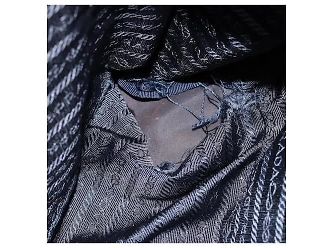 PRADA Rucksack Nylon Navy Silver - Ansicht 23