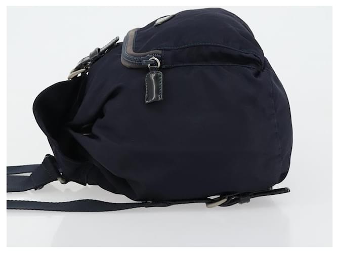 PRADA Rucksack Nylon Navy Silver - Ansicht 5