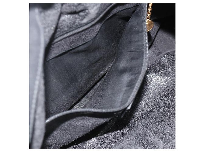 GUCCI Bamboo Hand Bag Suede 2way Black Gold 001 2113 1638 - vista 21