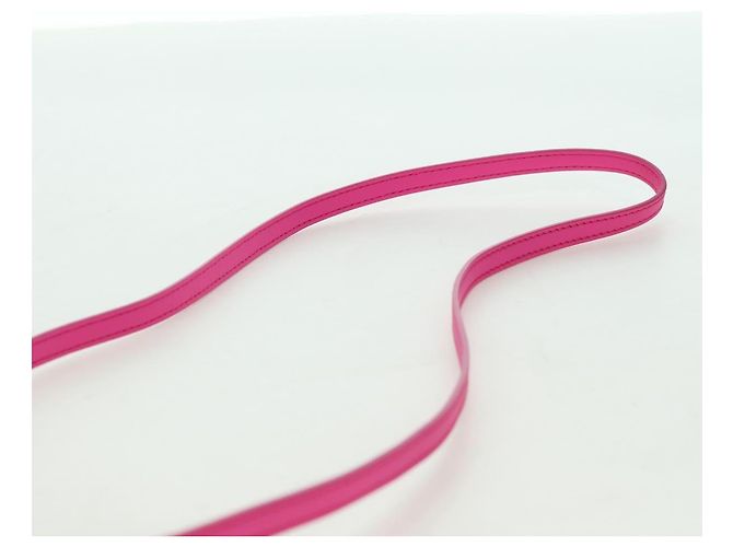 LOEWE Anagram Shoulder Bag Raffia Pink - vista 8