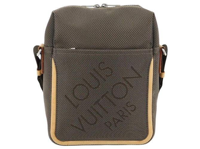 LOUIS VUITTON Damier Geant Sitadan NM Shoulder Bag Brown Tail M93224 - vista 13