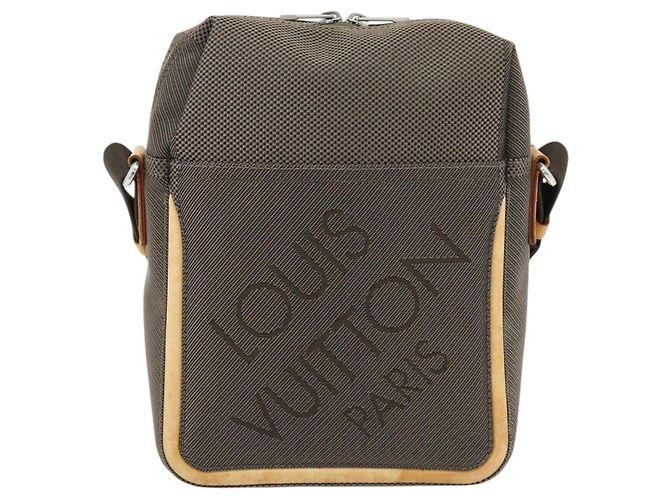 LOUIS VUITTON Damier Geant Sitadan NM Shoulder Bag Brown Tail M93224 - vista 2
