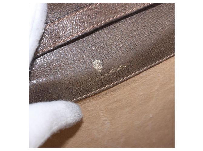GUCCI GG Supreme Web Sherry Line Shoulder Bag PVC Beige Gold - vista 18