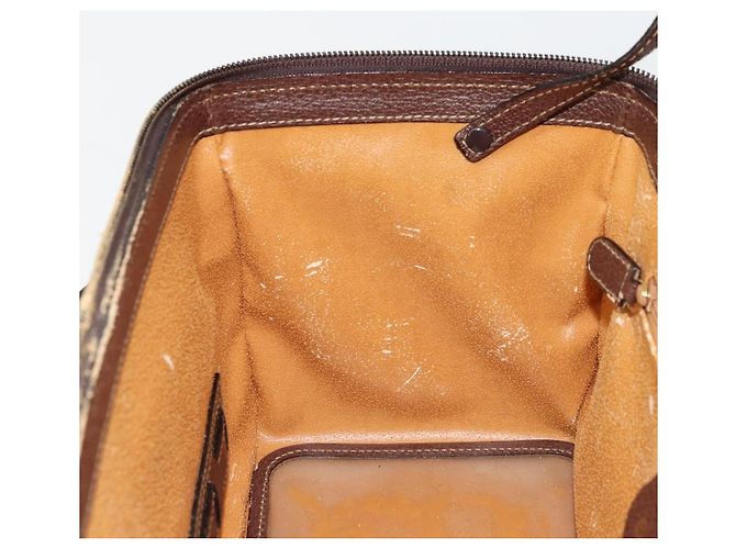 GUCCI Bamboo Hand Bag Leather 2way Brown Gold 013 2122 2491 - vista 22
