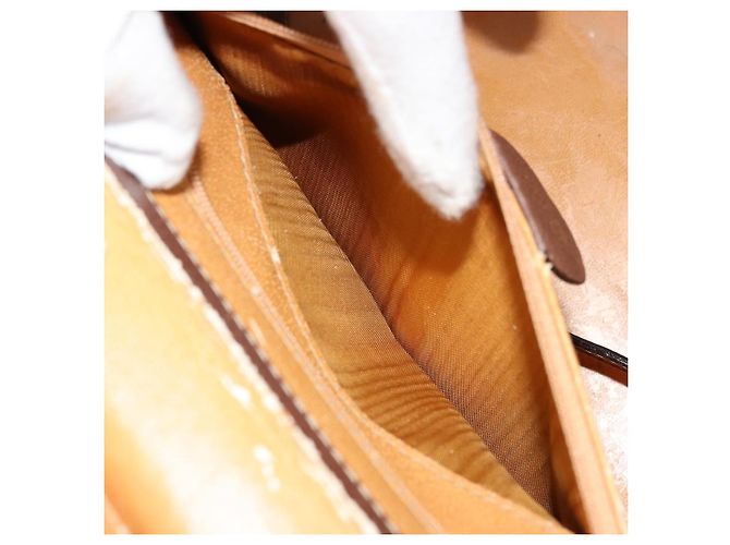GUCCI Bamboo Hand Bag Leather 2way Brown Gold 013 2122 2491 - vista 24