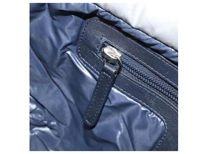 CHANEL Cococoon Hand Bag Nylon Silver CC - vista 22