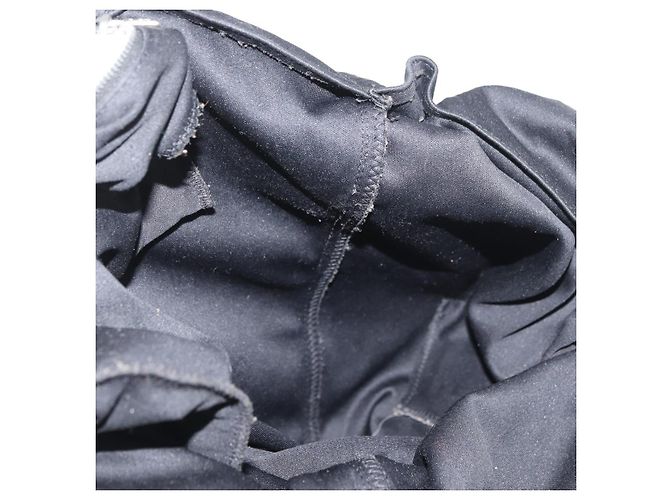 FENDI Tote Bag Nylon Black Silver - vista 19