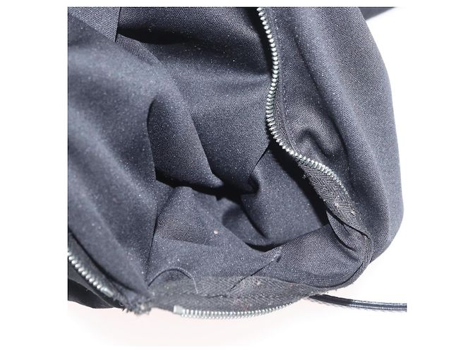 FENDI Tote Bag Nylon Black Silver - vista 21