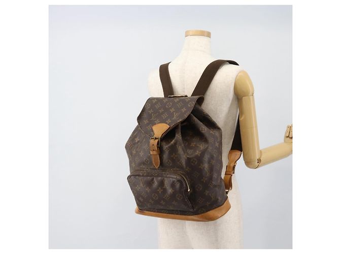 LOUIS VUITTON Monogram Montsouris GM Backpack M51135 LV - vista 23