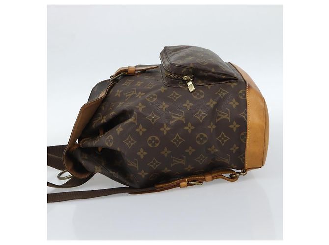 LOUIS VUITTON Monogram Montsouris GM Backpack M51135 LV - vista 3