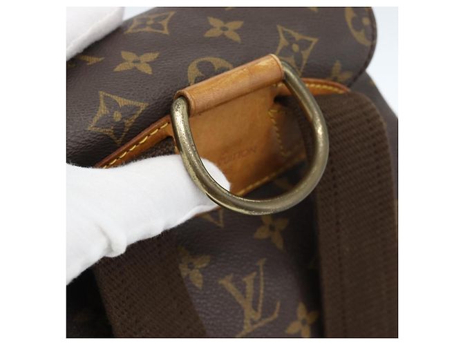 LOUIS VUITTON Monogram Montsouris GM Backpack M51135 LV - vista 7