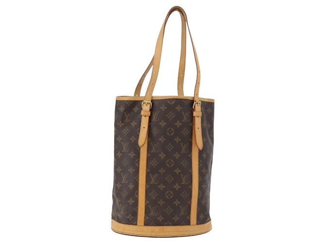 LOUIS VUITTON Monogram Bucket GM Shoulder Bag M42236 LV - vue 13
