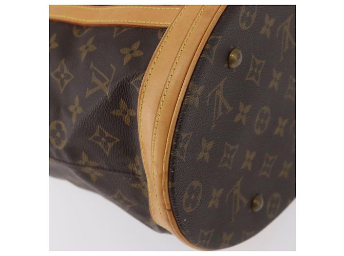 LOUIS VUITTON Monogram Bucket GM Shoulder Bag M42236 LV - vue 15