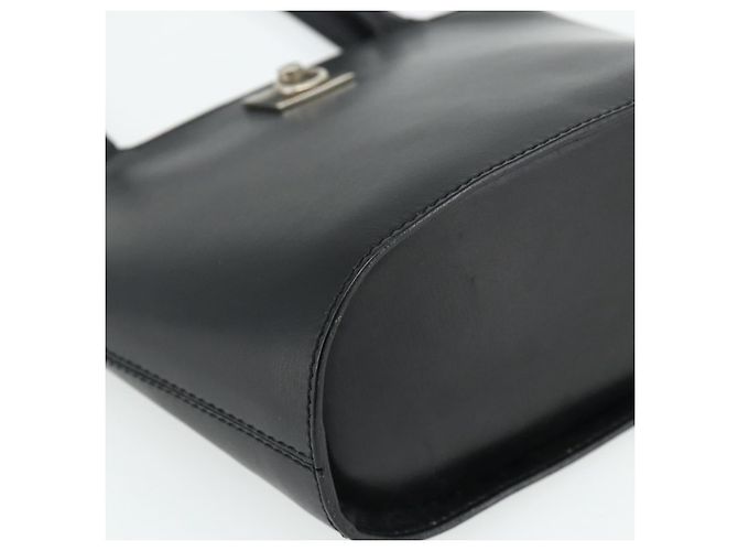 Céline Borsa a mano CELINE in pelle nera e argento, autentica 178117A - vista 14