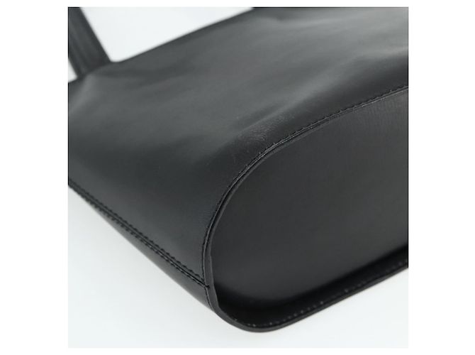 Céline Borsa a mano CELINE in pelle nera e argento, autentica 178117A - vista 16
