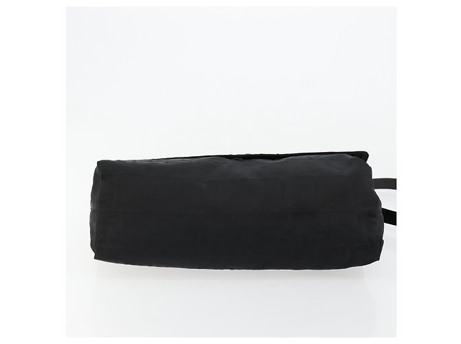 FENDI Zucca Canvas Shoulder Bag Black Silver - vista 5