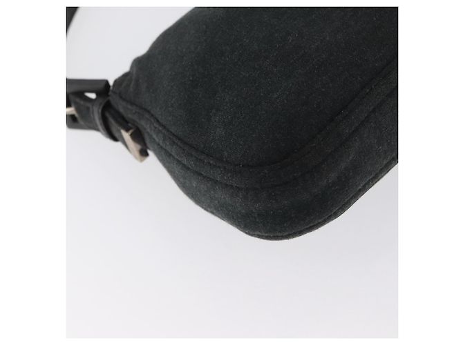 FENDI Mamma Baguette Hand Bag cotton Gray Silver - vista 15