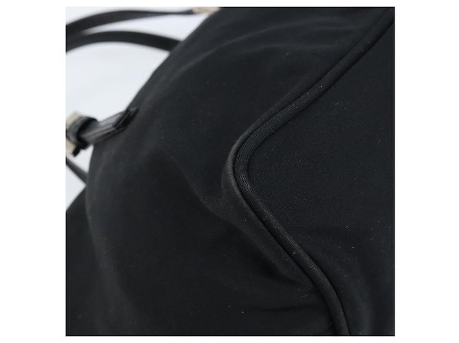 FENDI Hand Bag Nylon Black Silver - vista 14