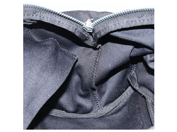 FENDI Hand Bag Nylon Black Silver - vista 20
