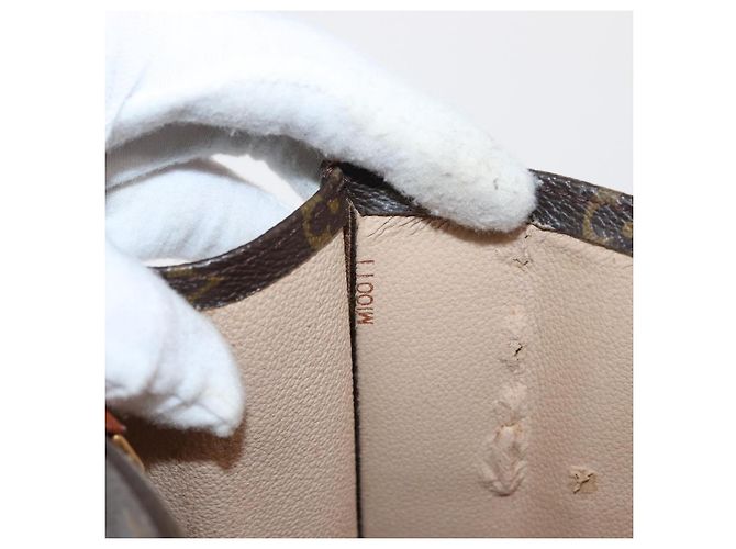 LOUIS VUITTON Monogram Sac Plat Hand Bag M51140 LV - vista 12