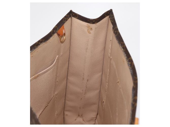 LOUIS VUITTON Monogram Sac Plat Hand Bag M51140 LV - vista 18